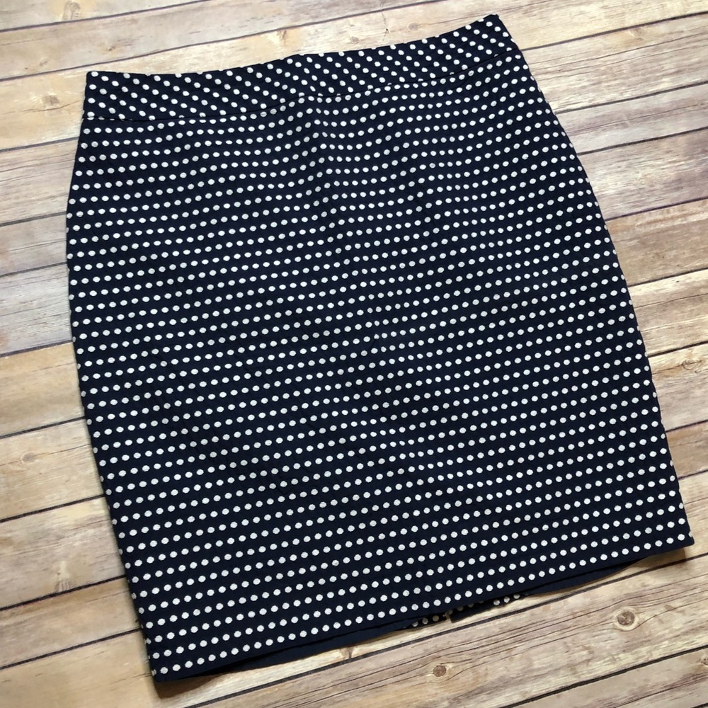 Polka Dot Pencil Skirt